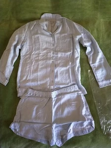 Schlafanzug mit kurzer Hose, Hellblau, Tchibo, Neu - Bild 1 von 1