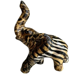 De colección Collage La Vie Safari DéCoupage Patchwork Pie Elefante Tronco Up - Imagen 1 de 9