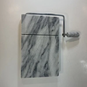 Fox Run Marmor Käsehobel mit 2 Drähten, weiß, 5"x8", Küche Schneidebrett - Bild 1 von 8