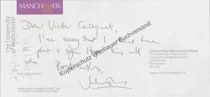 Original Autogramm Julian Thomas University of Manchester /// Autograph signiert - Picture 1 of 2