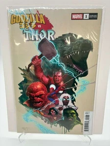 Cómic Godzilla Vs. Thor variante #1 Marvel casi nuevo - Imagen 1 de 1