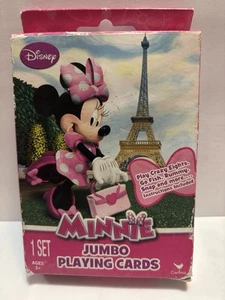 Tarjetas de juego jumbo de Minnie Mouse de Cardinal de colección coleccionables de Disney - Imagen 1 de 3