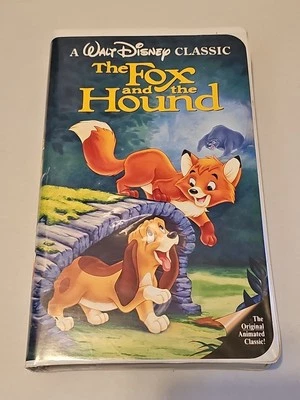 The Fox and the Hound (1994) Rare Black Diamond VHS Movie Walt Disney Classic - Image 1 of 4