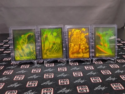 1994 Marvel Universe 5 Complete Hologram Card Set Of 4 GREAT GRAPHICS - Image 1 of 4