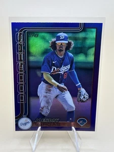 2025 Topps Pro Debut Joendry Vargas Purple Foil /299 #PD-47 ACL Dodgers - Bild 1 von 2