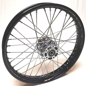 Wheel Rebuild service 21 x 2.15 Red 40 Spoke Wheel for Harley Softail FXST - Picture 1 of 12