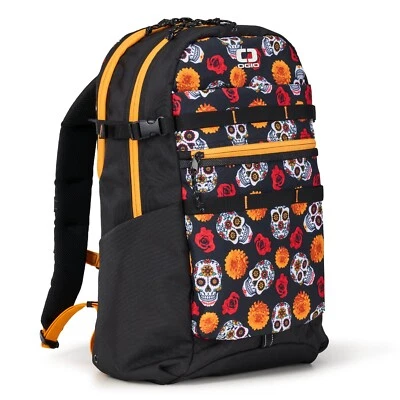 Mochila escolar de viaje OGIO Alpha 20 calaveras de azúcar para computadora portátil Foto 1 de 4
