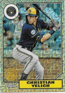  Topps Christian Yelich 1987 Silver Pack Mojo 2022 - Milwaukee Brewers- #T87C-76 - Imagen 1 de 1