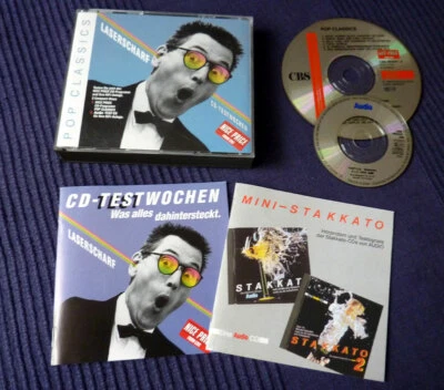 2CD AUDIO Test Pop Classics & Mini Stakkato TOTO REO Joplin Cohen Joel Santana - Bild 1 von 4