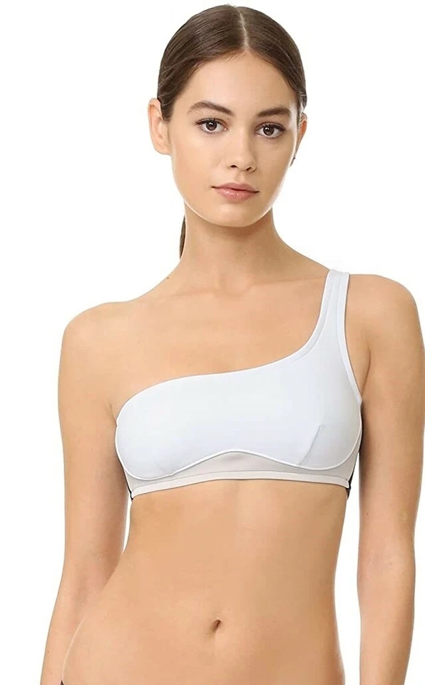 Stella McCartney Women's 187473 One Shoulder Bikini Top Swimwear Size XS - Image 1 of 3