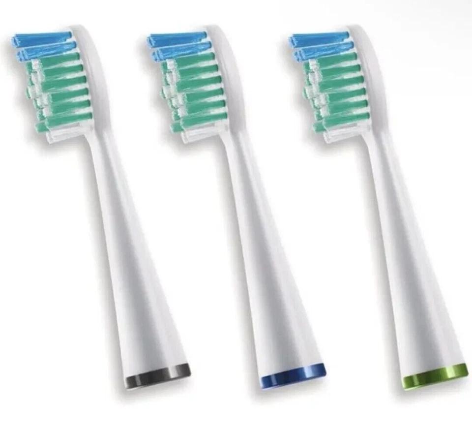 Waterpik Sensonic Toothbrush Standard Brush Heads 3 Count