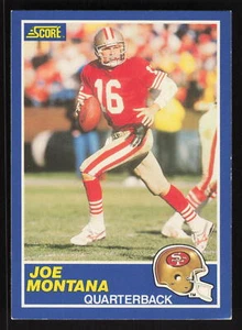 1989 Score #1 Joe Montana Card TCCCX - Picture 1 of 2