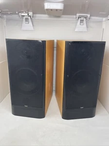 Snell K5 Cherry Acoustic Bookshelf Studio Monitors Wood Speakers 200W 80hms VTG - Picture 1 of 13