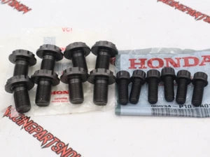 GENUINE OEM HONDA CIVIC SI ACURA RSX K20 K24 FLYWHEEL PRESSURE PLATE BOLT SET - Picture 1 of 8