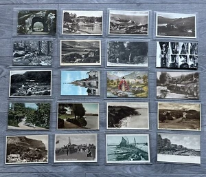 20 postales antiguas de varios lugares, nombres de lugares en postales - Imagen 1 de 10