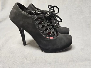 Madeline Girl Mary Jane Black Heels Womens 8.5M - Picture 1 of 19