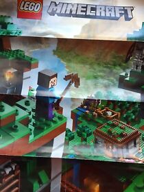 Used FS / Lego Minecraft / Poster w/ *Issues