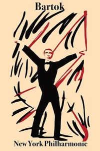 New York Philharmonic Bela Bartok Poster Neu UV Giclée Druck 12 x 18 Art Deco - Bild 1 von 3