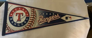 Vintage Texas Rangers Felt Pennant - Picture 1 of 2