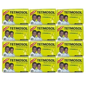 TETMOSOL Medizinische Seife Citronella groß 120g 12er Pack - Bild 1 von 1
