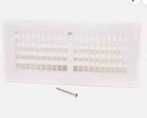 Pluggit Abdeckgitter, weiß ,Standard zur Wand- u.Boden - Bild 1 von 1