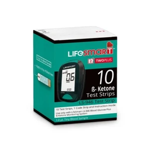 LifeSmart Blood Glucose 10 Ketone strips ozhealthexperts - Bild 1 von 1
