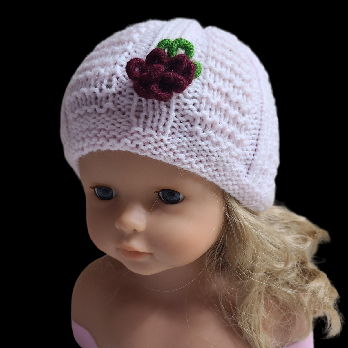 Bamery Baby Girl Hats Newborn Baby Girl Beanie Set Super Soft