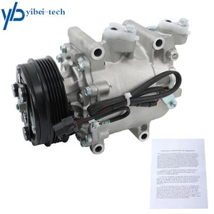 C2595R A/C Compressor with 4-Groove Pulley For Honda CR-Z 2011-2015 38810RBJA02 - Picture 1 of 11