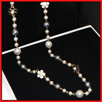 Br2b 8-9 mm agua dulce perla joyas collar de perlas collares cadenas Collier barroco
