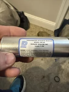 Dukane Seacom Underwater Acoustic Beacon P/N DK120 Unit C - Picture 1 of 1