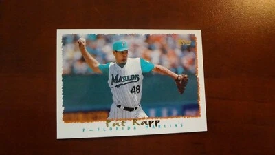 1995 TOPPS #  497 PAT RAPP BASEBALL CARD - Image 1 of 2