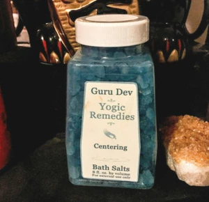 CENTERING Bath Salts-Guru Dev Yogic Remedies-SNR, Sat Nam Rasayan, Surjhee - Picture 1 of 3