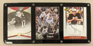 KEN STABLER 3 CARD PLAQUE ALABAMA CRIMSON TIDE OAKLAND RAIDERS - Picture 1 of 1
