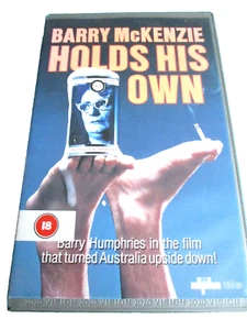 Barry Mckenzie - Holds his own (VHS) Barry Humphries - New / Sealed! Rare Video! - Picture 1 of 3