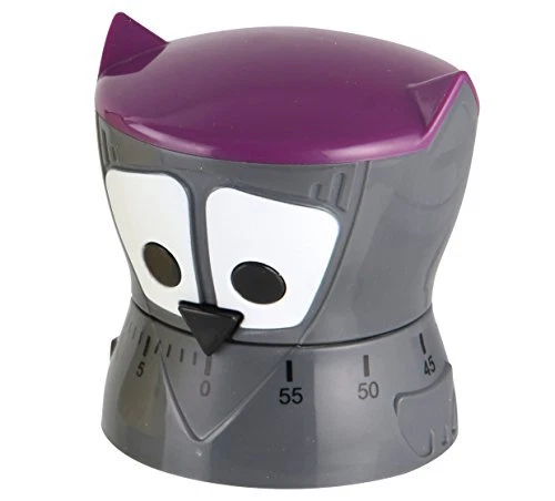 Fackelmann Timer a Forma di Gufo, Plastica, Multicolore (w6e) - Immagine 1 di 1