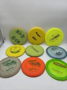 (9) Gebrauchte Disc Golf Scheiben Set Innova Whale Envy - Bild 1 von 11