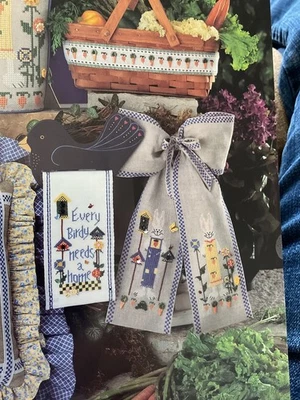  Mill Hill Bunnies & Birdies Cross Stitch Pattern - Image 1 of 4