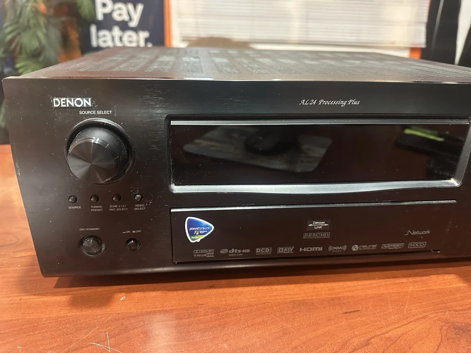 Denon AVR-3808CI 7.1-Channel Home Theater Receiver   Made In Japan - Image 1 of 4
