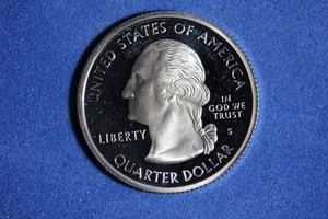 ESTATE FIND 2004 -S Silver Proof Washington Quarter "FLORIDA" #K54720 - Picture 1 of 2