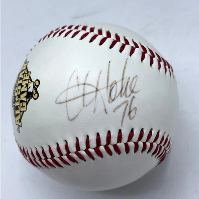 Chris Hoke Pittsburgh Steelers #76 Signierter Baseball 2006 MLB All-Star-Spiel - Bild 1 von 4