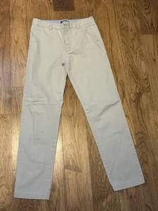 EUC Boys Ralph Lauren Polo White Cotton Pants Size 18 - Picture 1 of 3