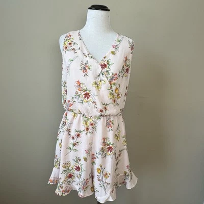 Pantalones Cortos Forrados Rosa Cabaña Talla Mediana Exuberante Floral Shabby Para Mujer Foto 1 de 4