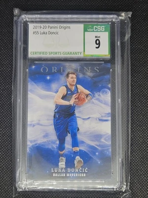 2019-20 LUKA DONCIC Origins (GRADED CSG 9 MINT)- #55 - Image 1 of 2