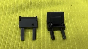 2X OEM DUAL CS 505-2 3 TURNTABLE DUST COVER HINGES  ALSO USED ON OTHER MODELS 🔥 - Picture 1 of 8