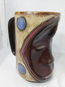NATIVE ART LADY MUG. MARA MEXICO FEMALE IMAGE MUG. MARA MEXICO DECO MUG. B394 - Picture 1 of 23