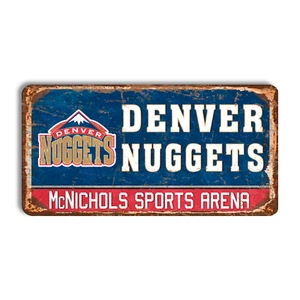 Metal sign Denver Nuggets vintage Denver Nuggets home stadium sign street sign - Picture 1 of 13