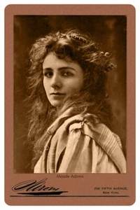 MAUDE ADAMS Acclaimed Actress Vintage Photograph A+ Reprint v2 Cabinet Card CDV  - Picture 1 of 1
