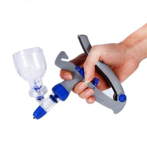 High polymer material 5ml Automatic Self Refill Injector Syringe Veterinary Tool - Picture 1 of 12