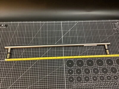 Manija de puerta de horno GE 30" pieza SS # WB15X10019 (envío gratuito) Foto 1 de 4