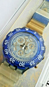 Swatch Aquachrono Sbz102 Nikiphoros Nuovo - Picture 1 of 2